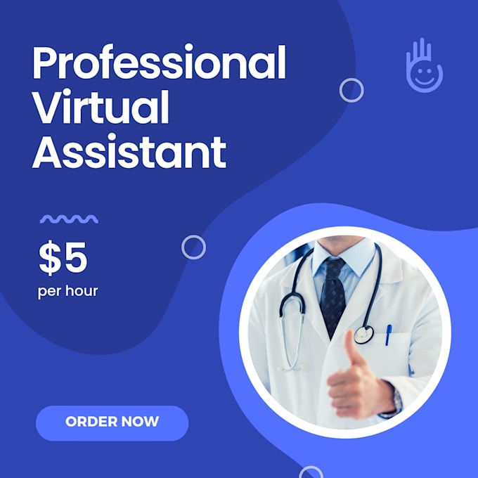 Gig Preview - Fulfill your admin task as your medical and general virtual assistant