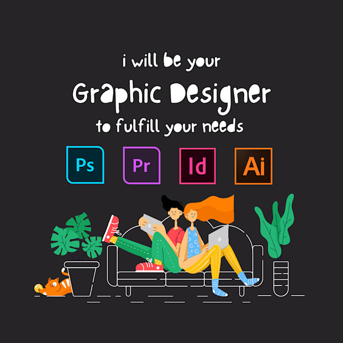 Gig Preview - Be your creative graphic designer