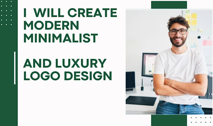 Gig Preview - Create modern minimalist and luxury logo design