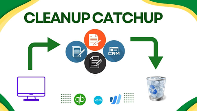 Gig Preview - Clean up quickbooks online, xero, wave and error fix