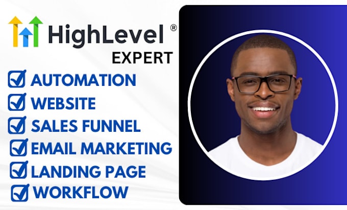 Gig Preview - Gohighlevel landing page gohighlevel website gohighlevel sales funnel