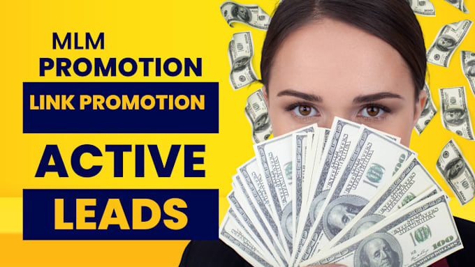 Gig Preview - Do MLM sales funnel landing page marketing recruitment to get MLM active leads