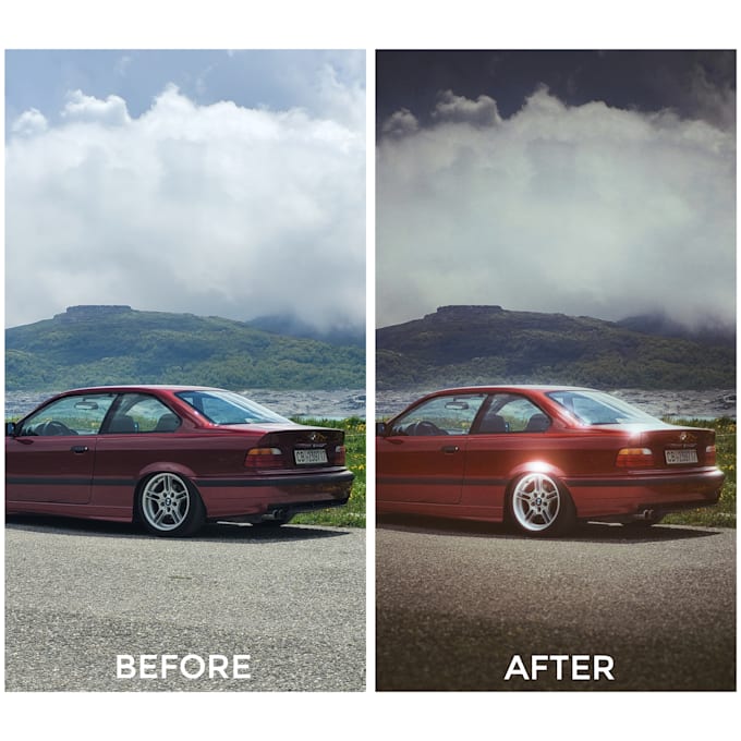 Gig Preview - Edit your car pictures professionally