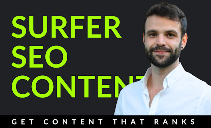 Gig Preview - Create surfer SEO content for your website