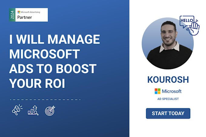 Gig Preview - Manage microsoft ads to boost your ROI