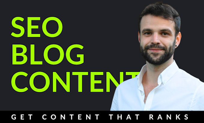 Gig Preview - Create SEO blog content for your website