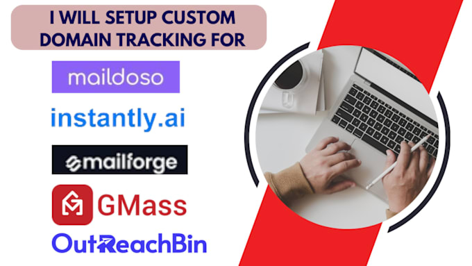 Gig Preview - Setup custom domain tracking on mailforge maildoso outreachbin reachinbox