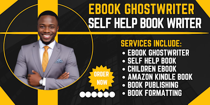 Gig Preview - Ghostwrite non fiction ebook self help book writer, christian ebook formatting