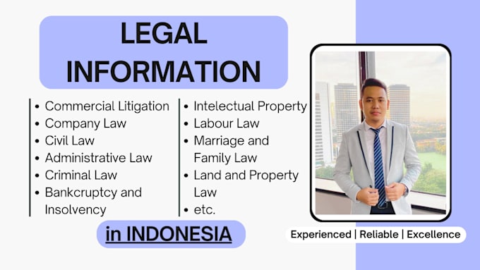 Bestseller - provide legal information and insight in indonesia