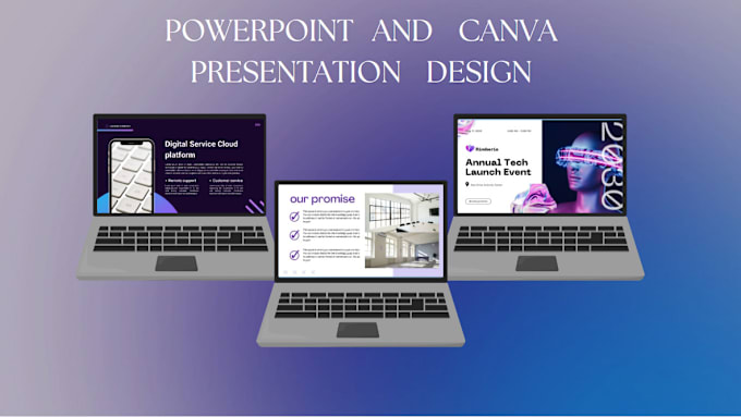 Gig Preview - Design powerpoint and canva presentation