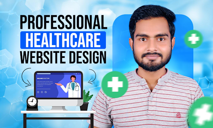 Gig Preview - Build SEO friendly medical and healthcare website with elementor