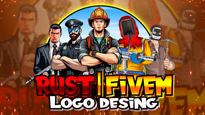 Gig Preview - Do custom logo design for fivem  and rust servers