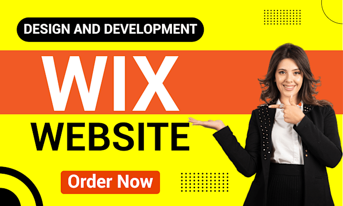 Gig Preview - Design wix website, website redesign and development