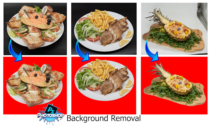 Gig Preview - Do background removal,retouching,resizing images