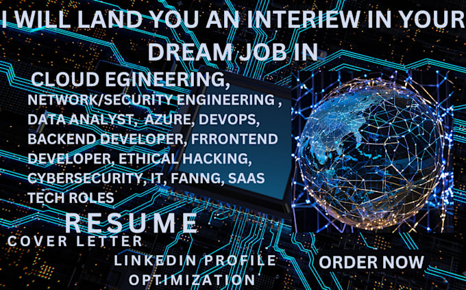 Bestseller - write AWS, cybersecurity data analyst, devops cloud architect resume