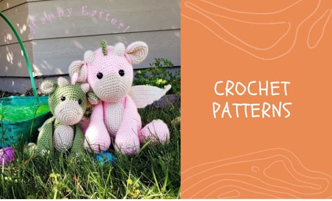 Gig Preview - Write amigurumi crochet pattern with step by step picture