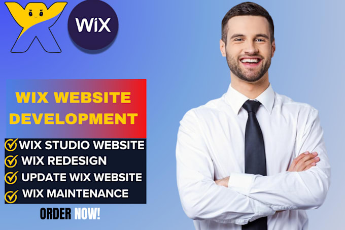 Gig Preview - Wix website redesign, wix studio website development, update wix, clone wix, wix