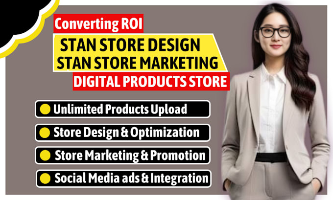 Bestseller - roi stan store marketing for stan store, stan store design, stan store marketing