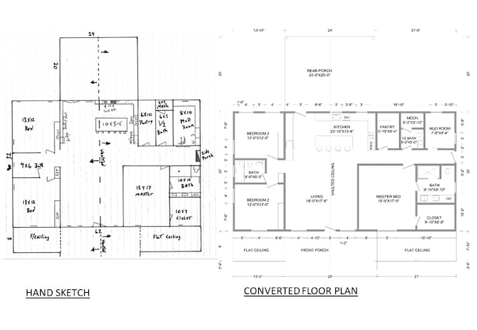 Gig Preview - Do floor plan and other drawings for city permit