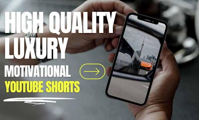 Gig Preview - Create high quality luxury motivational shorts videos