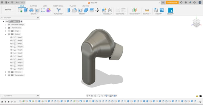 Gig Preview - Transform your ideas into 3d models with fusion 360