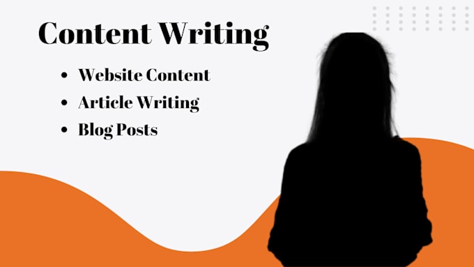 Gig Preview - Do engaging content writer for blogs and article