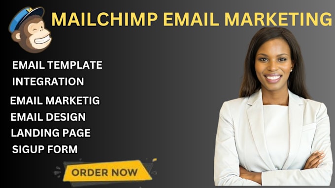 Gig Preview - Do maillchimp email marketing mailchimp automation email campaign