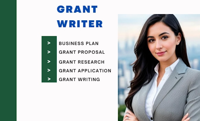 Gig Preview - Be your non profit grant writer, do grant writing and grant proposal for you