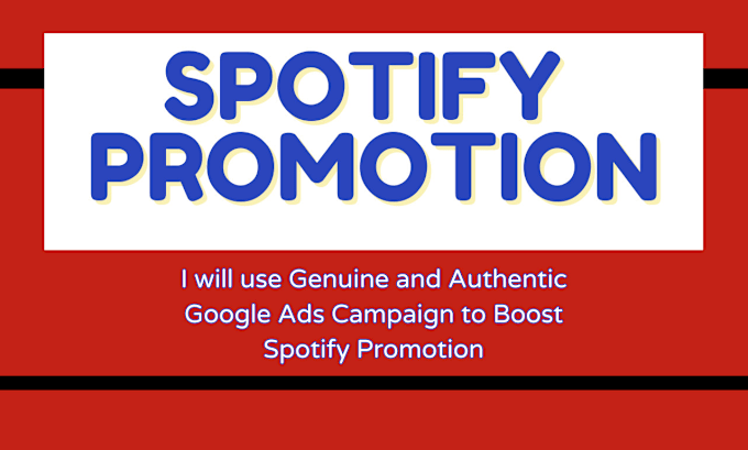 Gig Preview - Do spotify music promotion through ads campaign