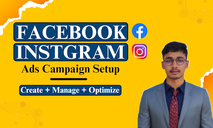 Gig Preview - Setup facebook ads campaign instagram advertising meta ads manager