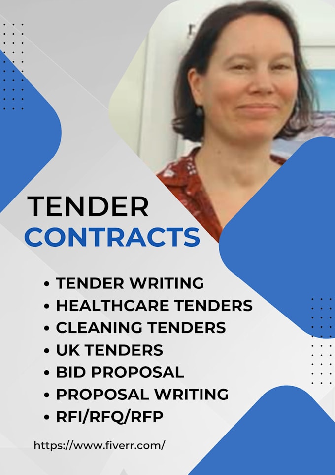 Gig Preview - Do tender writing and content development for you