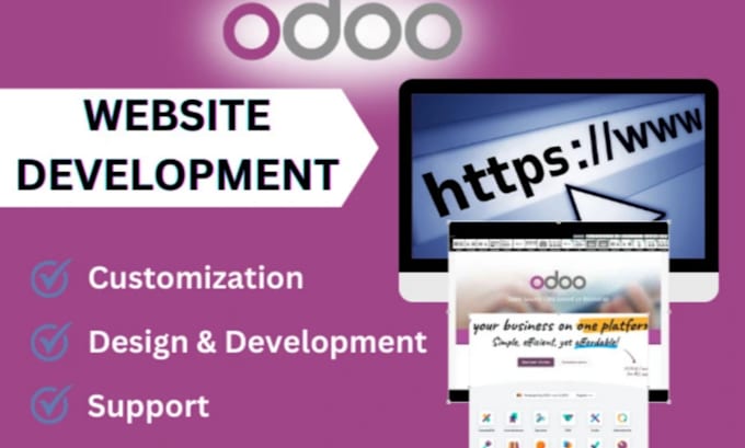 Gig Preview - Design odoo website, odoo ecomerce website