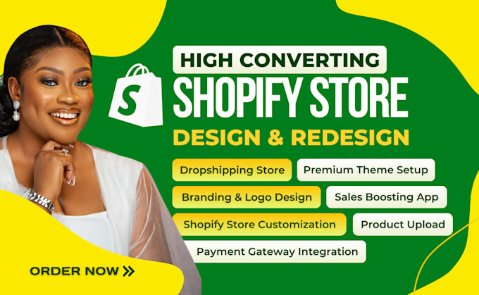 Bestseller - do shopify website redesign shopify website design shopify dropshipping store