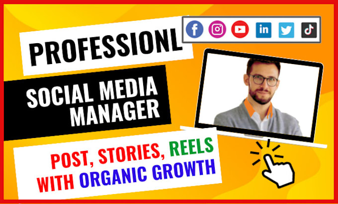 Gig Preview - Be your best social media manager and content creator for fast organic growth