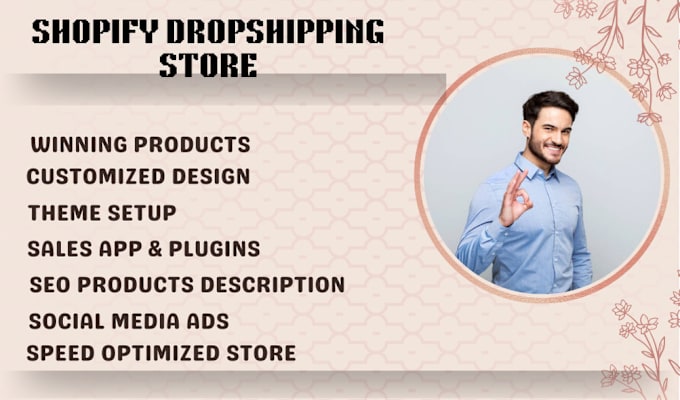 Gig Preview - Create shopify dropshipping store, shopify website and shopify ecommerce website