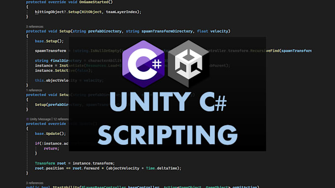 Gig Preview - Code unity scripts for your project