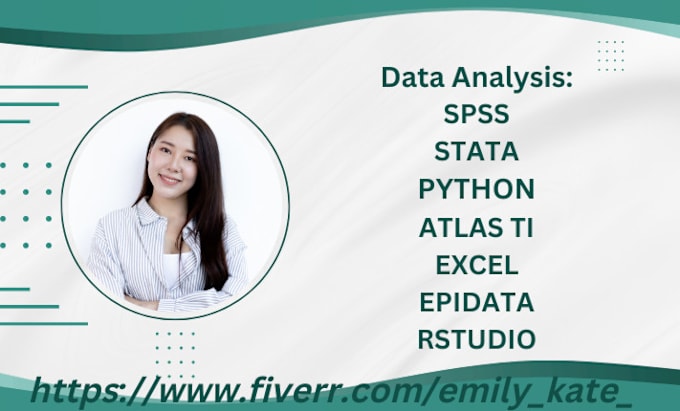 Gig Preview - Perform statistical data analysis with stata, spss, rstudio