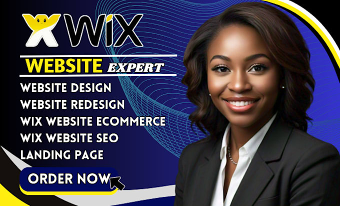 Gig Preview - Wix website redesign, wix website design, redesign wix website, wix website