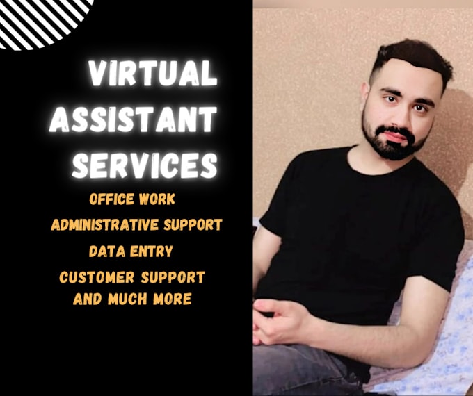 Gig Preview - Be virtual assistant for your office, business, admin or customer service