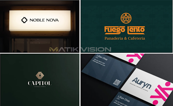 Gig Preview - Logo and visual identity design for brands