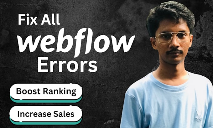 Bestseller - fix webflow, wix errors to rank your website on google