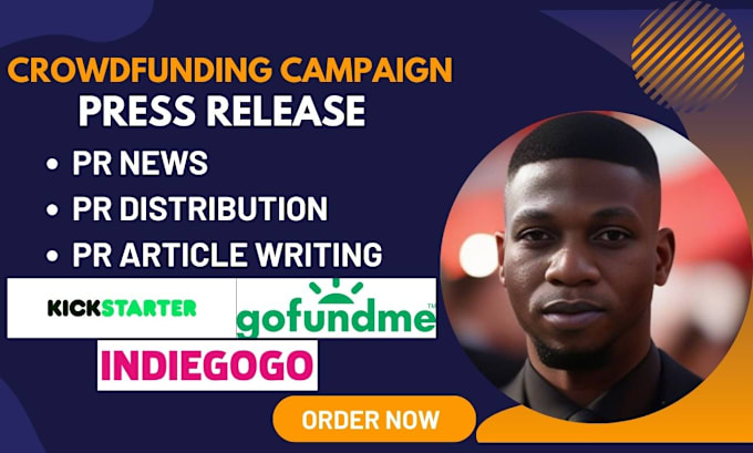 Gig Preview - Write press release to drive your crowdfunding campaign to success