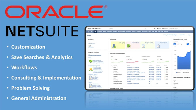 Gig Preview - Customize and implement netsuite in every possible ways