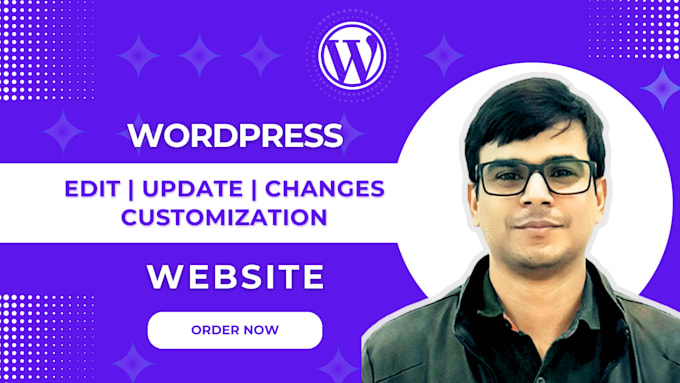 Bestseller - update, changes and edit wordpress website or wordpress customization