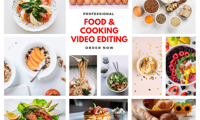 Gig Preview - Do food video editing professionally