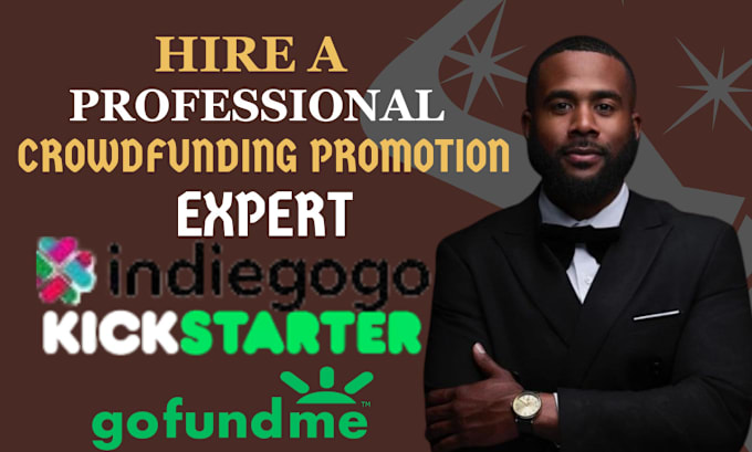 Bestseller - do crowdfunding promotion on indiegogo or kickstarter fundraising platform