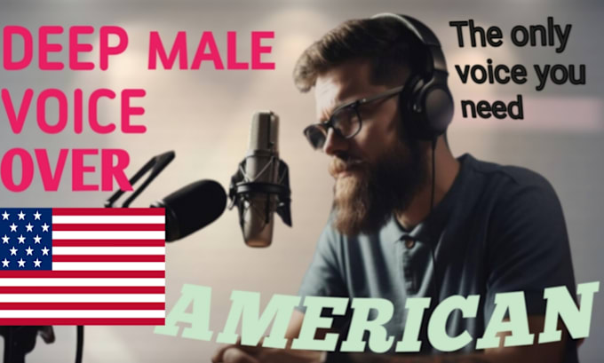 Bestseller - voice an american male voice over in american english