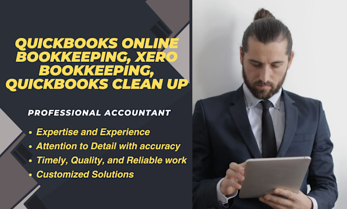 Gig Preview - Do quickbooks online bookkeeping, xero bookkeeping, quickbooks clean up for you