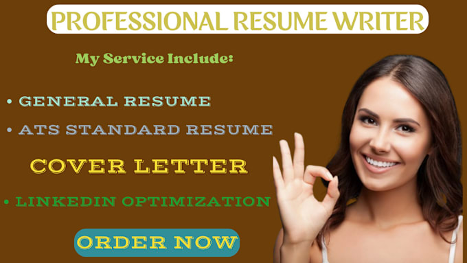 Bestseller - create you professional resume, ats, cover letter linkedin optimization