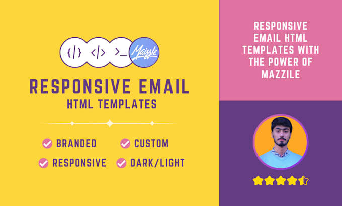 Gig Preview - Build responsive HTML email templates